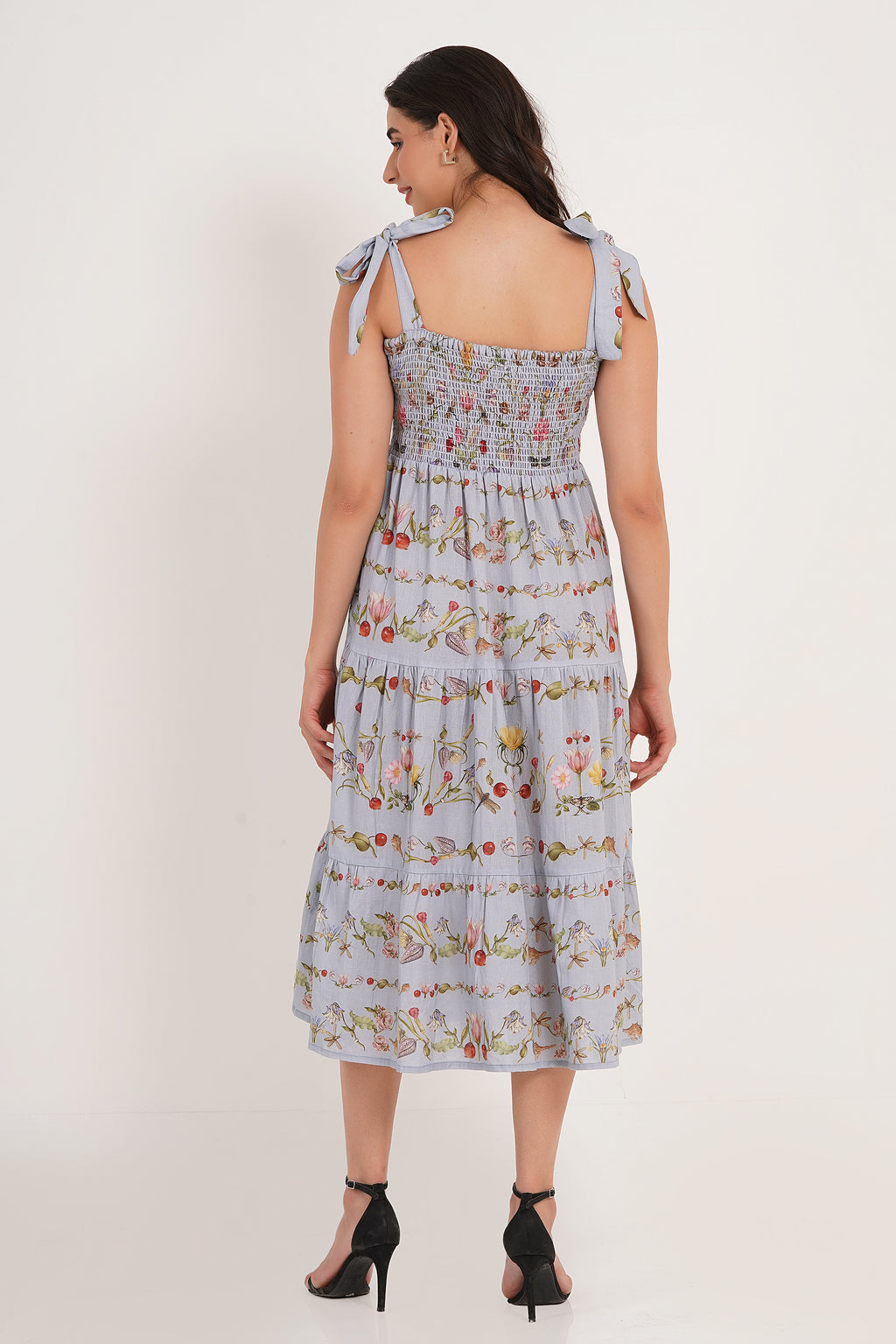 Solene Midi - Delicate Botanical