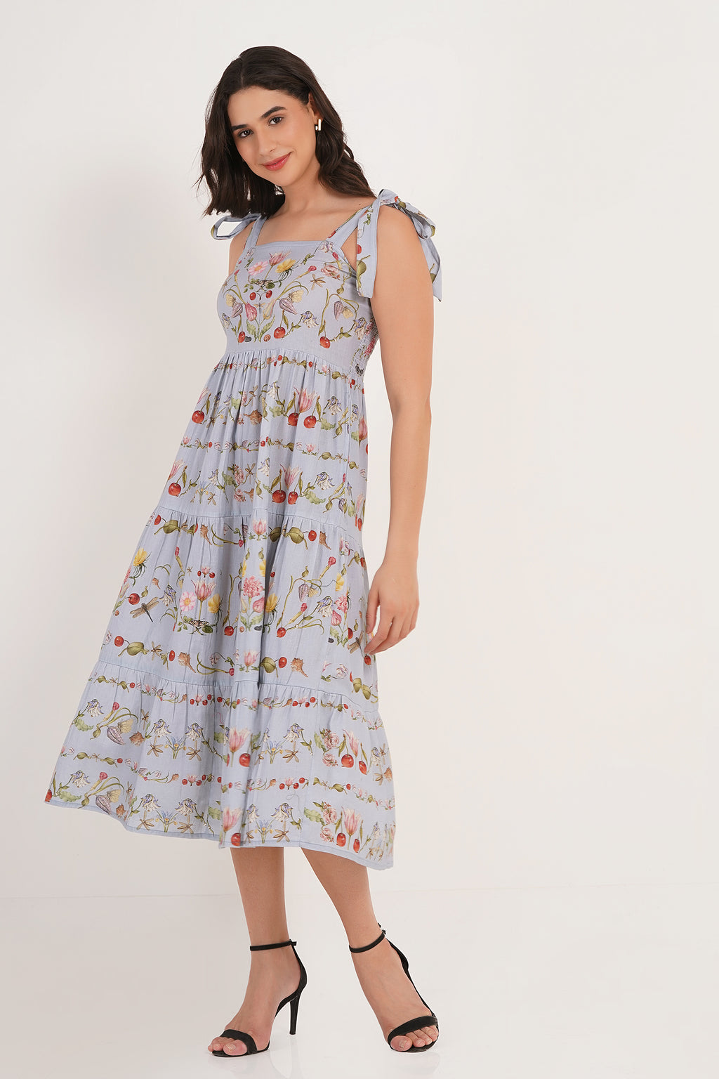 Solene Midi - Delicate Botanical